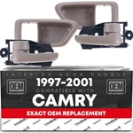 Interior Door Handle 2-PC, Left & Right For Toyota Camry. Fixed Price $16.14.