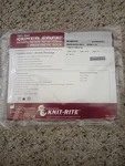 Knit-rite Prosthetic Sock Ply 1K150112 New 7 Top 4 Toe X Wool. Fixed Price $5.50.