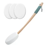 Amazerbath Lotion Applicator For Back, Feet, 4 Replacement Piece Set, White. Fixed Price $16.16.