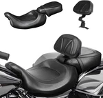 Comfortable Complete Driver Passenger Seat & Backrest Harley Touring 2009-24. Fixed Price $258.00.
