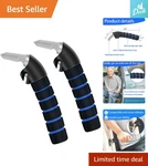 Heavy-duty Car Handle Assist For Seniors Ergonomic & Multifunctional 2-PACK. Fixed Price $31.99.