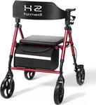 Walkers For Seniors With Seat, Foldable Rolling Durable Aluminum,. Fixed Price $110.11.