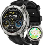 Kospet Tank T4 Gps Smart Watch, Full Stainless Steel Body, Global Offline Maps. Fixed Price $149.99.