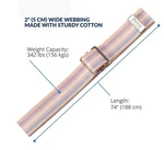 74 Inch Pastel Gait Belt For Seniors And Fall Risk Individuals Machine Washable. Fixed Price $15.59.