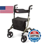 Carex Crosstour Rolling Walker Rollator - With Seat Folding, Eu. Fixed Price $149.05.