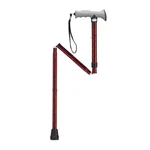 Drive Medical - Aluminum Folding Cane With Gel Grip, Height Adjustable. Fixed Price $12.99.