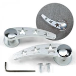 Universal Billet Aluminum Interior Car Door Handle Levers (pair) - 3 Star Design. Fixed Price $69.95.
