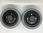 Pair Of 6" Casters For Jazzy 614,614HD - Fits Front Rear X 2" WHLASMB1762. Fixed Price $51.00.