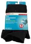 Cvs Health Firm Compression Socks Large Xl Work Travel Black Over Calf Unisex. Fixed Price $11.04.