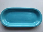 Vintage Utility Tray Turquoise Fiestaware Free Shipping. Fixed Price $31.99.