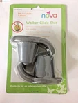 Walker Glide Skis Gray For 1" Pair #40027GR By Nova Medical Products. Fixed Price $13.30.