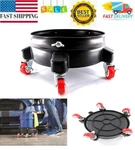 Heavy Duty 5 Gallon Auto Drive Durable Bucket Dolly Mop Wash Drum Cart Rolling.. Fixed Price $23.97.