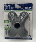 Drive Quad Cane Tip Free Standing Fits 3/4" Diameter Shaft Black RTL10351 New. Fixed Price $19.99.