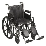 Drive Medical Silver Sport 2 Wheelchair With The Elevating Leg Rest New. Fixed Price $319.00.