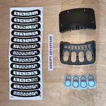 New : Permobil Ics Box Toggle Switches, Top & Bottom Covers, Labels.. Fixed Price $95.00.