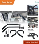 4-PIECE Aluminum Grab Handles Kit For Jeep Wrangler Jku Off-road Interior. Fixed Price $81.97.