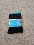 Cvs Firm Compression Socks Over-calf Length In Black Unisex Size S/m. Fixed Price $17.95.