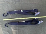 Pair Right / Left Rear Tie Downs Q'straint Q5-6110-T (l) Q5-611-T (r) Vgc Lite. Fixed Price $79.00.