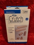 Dmi Mobility Crutch Accessory Kit Closed Style Hand Grips Tan New In Box. Fixed Price $9.89.