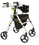 Medline Premium Empower Folding Rollator Walker, Memory Foam Seat- Black New!. Fixed Price $135.00.