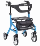 Drive Medical Nitro Sprint Rollator Walker Tall Height Foldable Blue. Fixed Price $82.72.