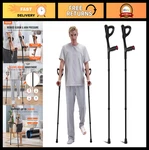 Lightweight Adjustable Forearm Crutches Adults, Folding Medical Support, 350. Fixed Price $61.99.