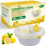 Inincare Commode Liners With Absorbent For Bedside 100BAGS/100PADS. Fixed Price $41.94.