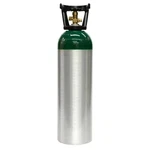New 60 Cu Ft Aluminum Medical Oxygen Cylinder Tank With CGA540 Valve Dot. Fixed Price $263.20.