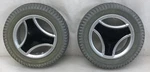 Permobil M300 C300 C350 C400 3.00-8 Drive Wheels Rims Hubs Flat Free Tires. Fixed Price $49.94.