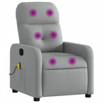 Massage Recliner Wingback Armchair Home Theater Cinema Fabric Vidaxl. Fixed Price $228.99.