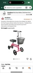 New! Kneerover Walker - Compact & Portable Scooter Krgo Green. Fixed Price $200.00.
