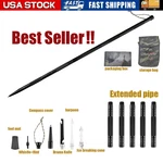 Trekking Pole Tactical Walking Stick, Multifunctional Lightweight Aircraft Alumi. Fixed Price $26.99.