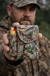 Rugged Camo Cigarette Leather Case Lighter Pouch Clip Top Regular 100'S Holder. Fixed Price $10.50.