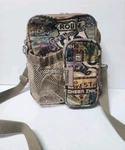 Pioneer Express Tapestry Route 66 Multi-pocket Utility Style Crossbody Bag. Fixed Price $16.99.