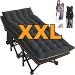 Naizea Adults Oversized / Standard Folding Sleeping Bed Portable Cots. Fixed Price $89.99.