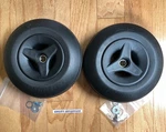 New Permobil Tapered Solid 8 Tires On Caster Wheels W/ (210/65) F3, F5, M5.. Fixed Price $180.00.