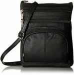 Real Leather Shoulder Handbag Purse Cross Body Organizer Smart Phone Pockets. Fixed Price $17.99.