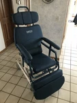 Barton H-250 Convertible Positioning And Transfer Chair. Fixed Price $650.00.