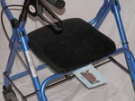 Universal Rollator Walker Seat Cover Medical Mobility Equipment Brand New Black. Fixed Price $10.00.