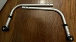 Pair Quickie Wheelchair Anti Tip Bars Sunrise Medical 900732 Wheelie Tubular. Fixed Price $100.00.