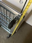 Global Industry Folding Cart With Wheels 2'X3'. Fixed Price $79.00.