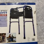 New Folding Blue Walker Mabis Dmi 500-1018-2100 Freedom Series Deluxe Aluminum. Fixed Price $39.25.