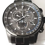 E660-S120594 Citizen Eco-drive Radio Controlled Men's Watch EC-126. Fixed Price $319.00.