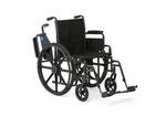 Medline Guardian K1 Wheelchair W/swing Back Footrest & Desk Arms Lengt 20IN Seat. Fixed Price $249.99.