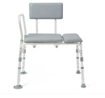 Medline Guardian Padded Transfer Bench Slip-resistant Legs Rust-resistant 400 Lb. Fixed Price $59.99.