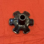 6-PRONG Walking Cane Tip Replacement Rubber Safety Base Heavy Duty Black No Slip. Fixed Price $10.00.