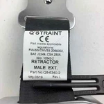Straint Q8-6340-2 Retractable Lap Belt, Male Section Free Shipping!. Fixed Price $85.00.