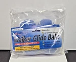 Rms Walker Glide Balls - Set Of 4 New Blue. Fixed Price $9.99.