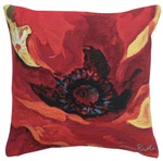 Sunrise Splendor: Belgian Tapestry Cushion Cover For Radiant Decor. Fixed Price $187.00.