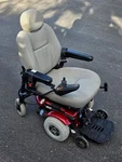 Pride Jet 3 Power Wheelchair Joystick Control Red Gray New Batteries. Fixed Price $500.00.